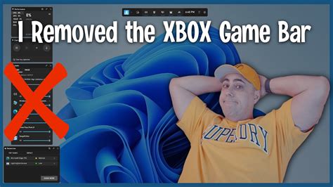 windows game bar|How to remove.